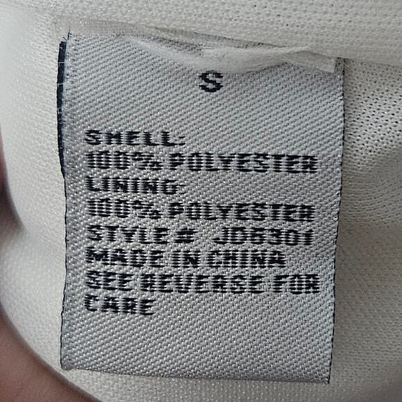 Jealous Tomato Halter Maxi Dress Women Small White Tropical Boho Resort Vacation - Picture 11 of 11